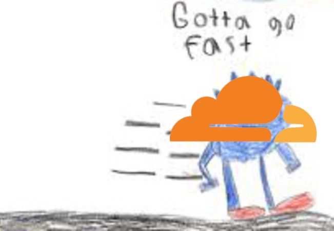 Cloudflare, inspired by Sonic the Hedgehog